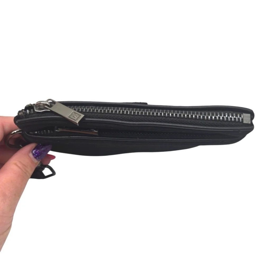 Chaps Black Smart Bag Concert Festival Going Out Travel Wristlet